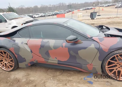 2016 BMW I8 z USA, uszkodzony, nr VIN WBY2Z2C56GV675770